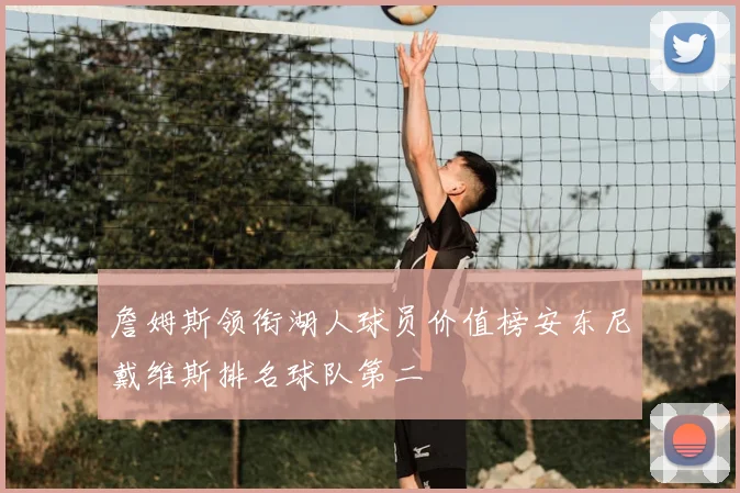 詹姆斯领衔湖人球员价值榜安东尼戴维斯排名球队第二